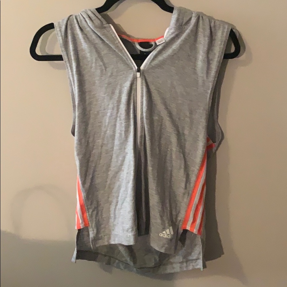 Adidas Muscle Tank ZIP-Up